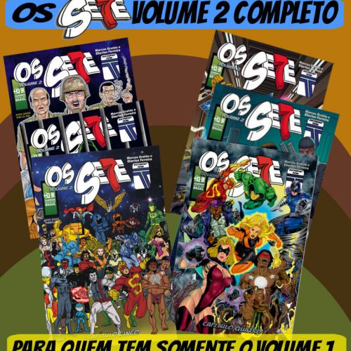 Combo Os SETE Volume 2 – Capítulos 00, 01, 02, 03, 04 e 05