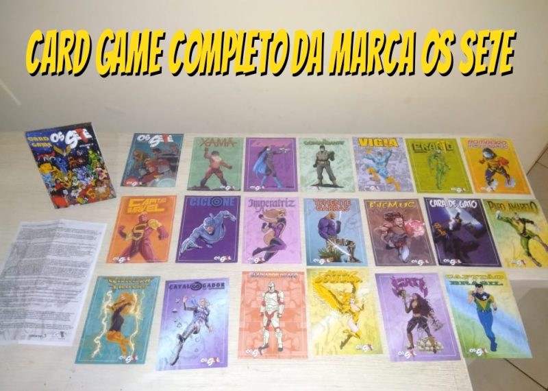 CARD GAME OS SE7E (JOGO COMPLETO)