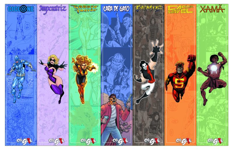 CARD GAME OS SE7E (JOGO COMPLETO + 7 MARCADORES) - Image 4
