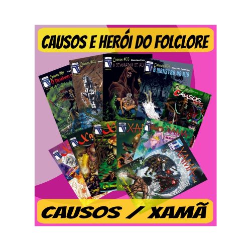 CAUSOS & O SUPER-HERÓI DO FOLCLORE